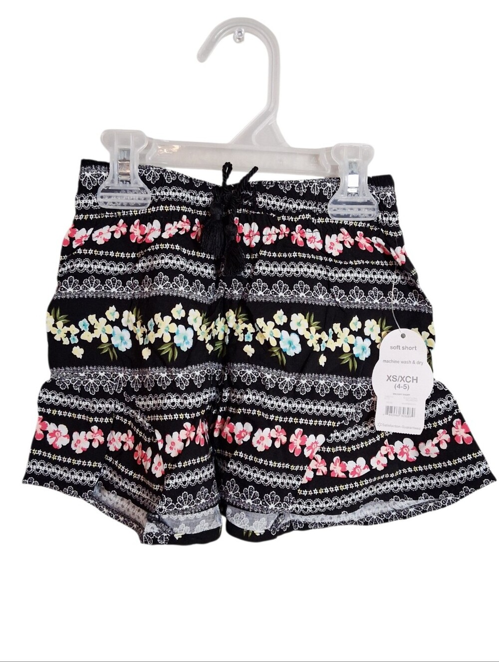NWT | Wonder Nation | Floral Soft Shorts - Girls XS 4-5